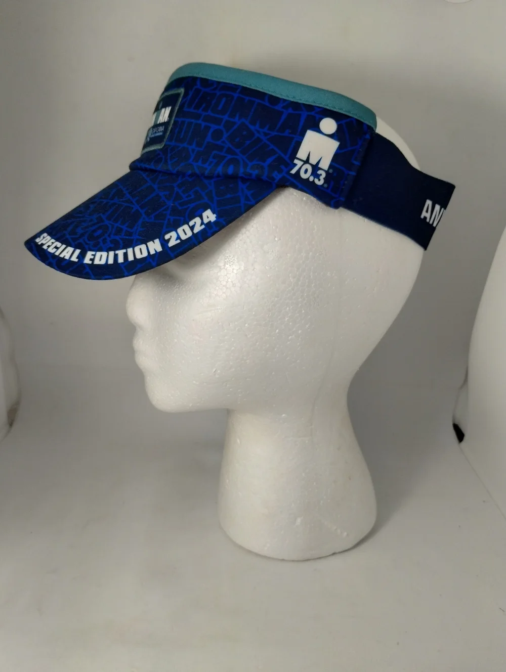 Ironman Hat Visor Strap Back One Size Blue Cap Cana, Dominican Republic Special - Picture 2 of 6